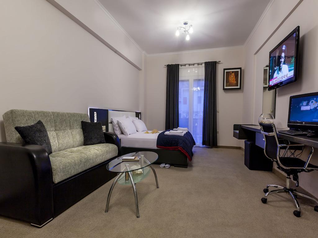 Pearl Bay Hotel Apartments Vrontádos Стая снимка