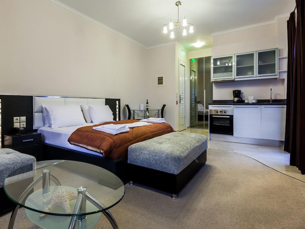 Pearl Bay Hotel Apartments Vrontádos Стая снимка
